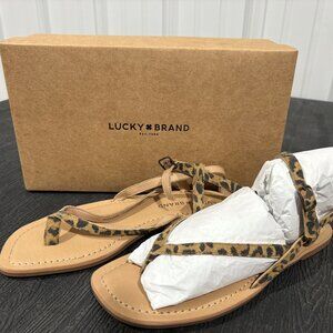 ✨ Lucky Brand Bylee Leather Sandals – Size 7.5 (Brand New!) ✨